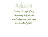 May the gift of joy be yours this season and bless your journeys in the New Year.