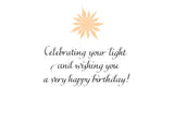 Card ・ Bright Light of Goodness Birthday (B48)