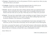Daily Examen steps - James Martin, S.J.