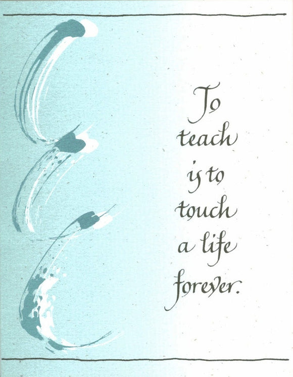 Card ・ Teacher (A6)