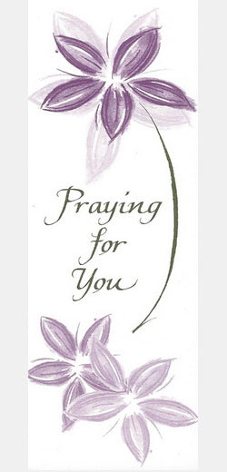 Bookmarks 10-pack Unlaminated ・ Praying for you (BKA124)