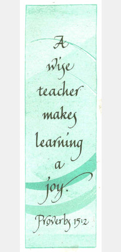 Bookmarks 10-pack Unlaminated ・ Wise Teacher (BKA40)