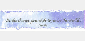 Bookmarks 10-pack Unlaminated ・ Gandhi (BKA69)