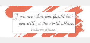 Bookmarks 10-pack Unlaminated ・ Catherine of Siena (BKA97)