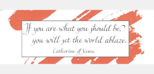 Bookmark ・ Catherine of Siena (BKA97)