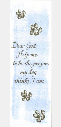 Bookmarks 10-pack Unlaminated ・ Dog Prayer (BKA99)