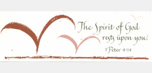 Bookmarks 10-pack Unlaminated ・ Confirmation, 1 Peter 4:14 (BKC36)