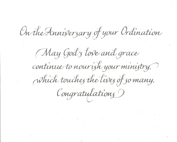 Card ・ Ordination Anniversary (C50)