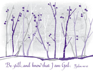 Card 10-Pack ・ Psalm 46:10 (H10)