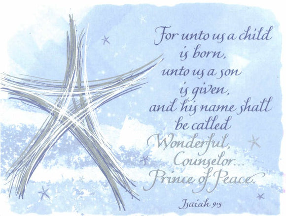 Card 10-Pack ・ Isaiah 9:5 (H7)