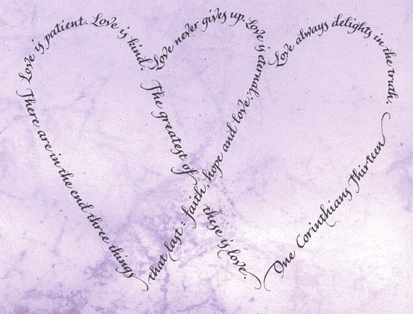 Card ・ 1 Corinthians ・ Wedding (S6)